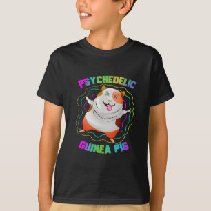 Guinea Pig EDM Party Pet   Colourful Guinea Pig T-Shirt