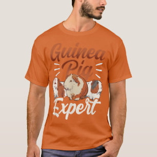 Guinea Pig Epert Animal Lover Pet Cute T-Shirt