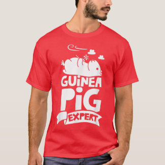 Guinea Pig Epert Lover Cute Animal Pet  T-Shirt