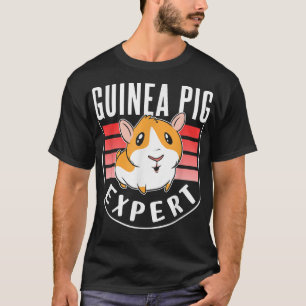 Guinea Pig Expert Cute Lover Animal Pet T-Shirt