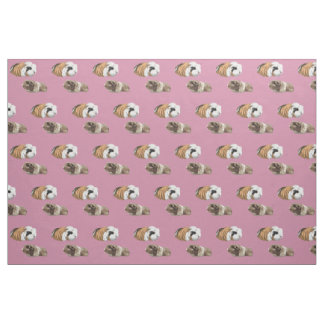 Guinea pig fabric ~ Rosie & Baby