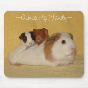 Guinea Pig Family Mousepad