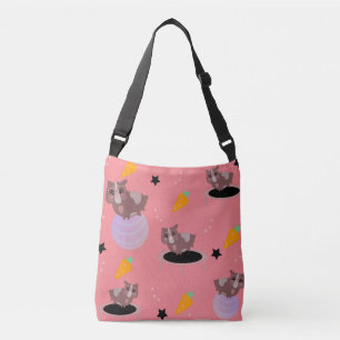 Guinea Pig Fitness Gym Funny Design Crossbody Bag