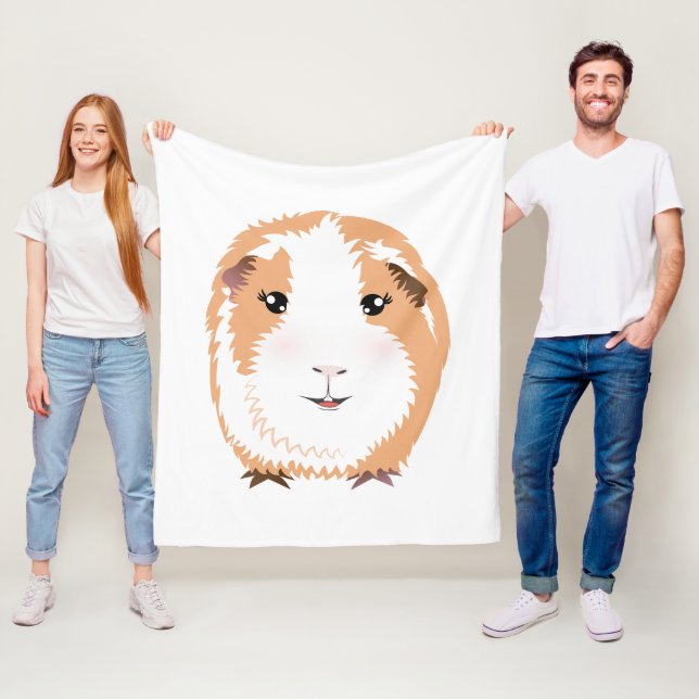 Guinea Pig Fleece Blanket (In Situ)