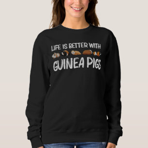 Guinea Pig For Men Women Rodent Animal Guinea Pigs Sweatshirt