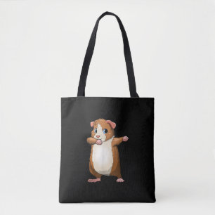 Guinea Pig Funny Dabbing Furry Kids Tote Bag