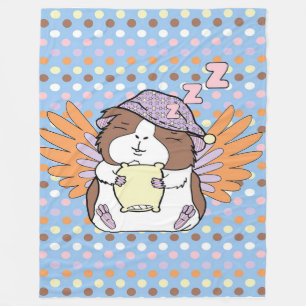 Guinea Pig Funny Elegant The Guinea Pig Lover Fleece Blanket