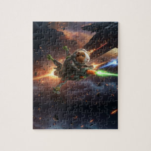 Guinea Pig funny wars Jigsaw Puzzle