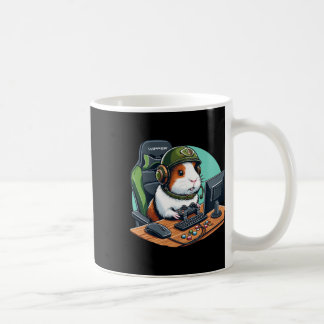 Guinea Pig Gamer Playing Video Game Wildlife Anima Coffee Mug
