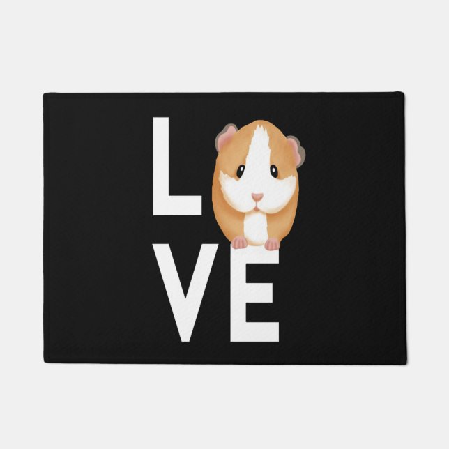 Guinea Pig Gift | The Guinea Pig Lovers Doormat (Front)