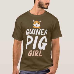 Guinea Pig Girl Cute Guinea Pig Premium T-Shirt