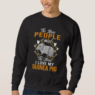 Guinea Pig Girls Guinea Pig Women Love My Guinea P Sweatshirt
