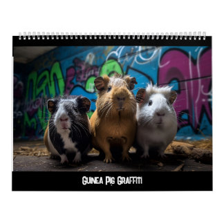 Guinea Pig Graffiti Calendar