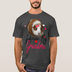 Guinea Pig Grandma Costume Shirt Women Guinea Pig