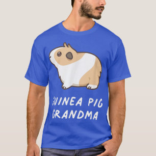 Guinea Pig Grandma Cute Rodent Pet Kawaii Aestheti T-Shirt