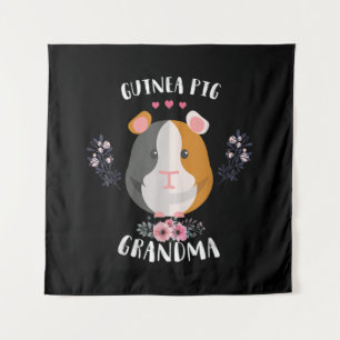 Guinea Pig Grandma Mors Day And Christmas Gift Tapestry