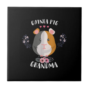 Guinea Pig Grandma Mors Day And Christmas Gift Tile