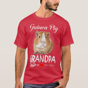 Guinea Pig Grandpa Costume Clothing Cute Guinea Pi T-Shirt
