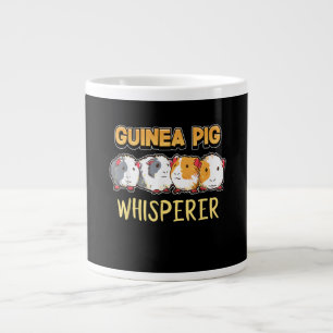 Guinea Pig Guinea Pig Whisperer Cute Cavy Large Coffee Mug