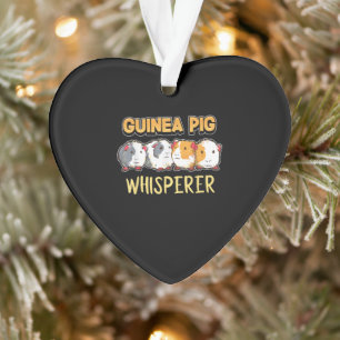 Guinea Pig Guinea Pig Whisperer Cute Cavy Ornament