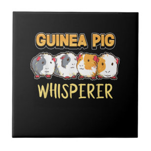 Guinea Pig Guinea Pig Whisperer Cute Cavy Tile