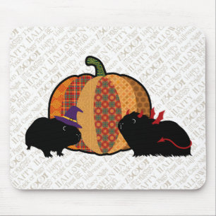 Guinea Pig Halloween Mouse Mat
