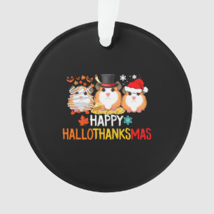 Guinea Pig Halloween Thanksgiving Christmas Ornament