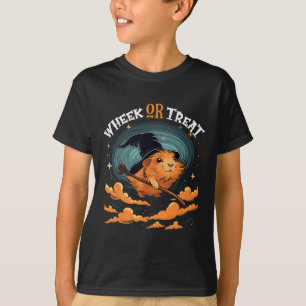 Guinea Pig Halloween Wheek Or Treat Funny Cavy Wit T-Shirt
