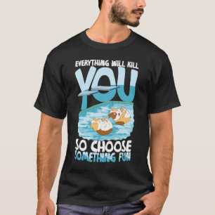 Guinea Pig High Diving Swimming T-Shirt