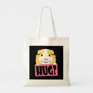 Guinea Pig Hug Cavy Funny Guinea Pig Cute Pet Tote Bag