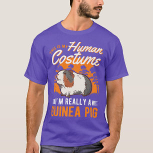 Guinea Pig Human Costume Halloween Premium  T-Shirt