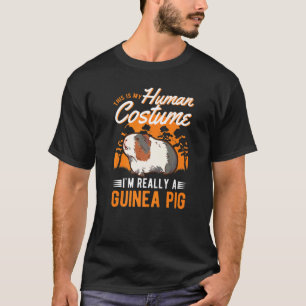 Guinea Pig Human Costume Halloween   T-Shirt