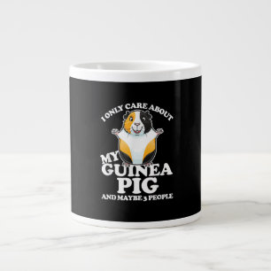 Guinea Pig I Care About My Guinea Pig Large Coffee Mug