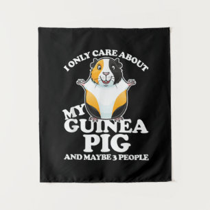 Guinea Pig I Care About My Guinea Pig Tapestry