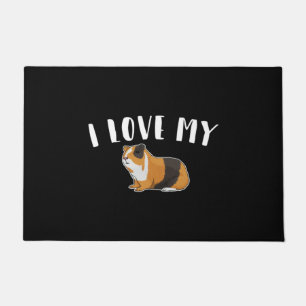 Guinea Pig - I Love My Guinea Pig Doormat