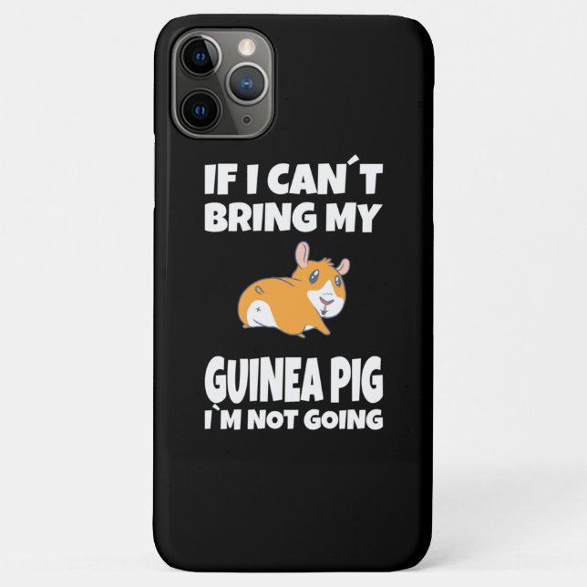 Guinea pig If i cant Case-Mate iPhone Case (Back)