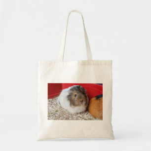 Guinea pig in a cage tote bag