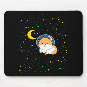 Guinea Pig In Space Cute Astronomy Guinea Pig Mouse Mat