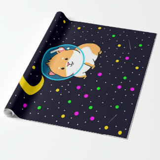 Guinea Pig In Space Unique Gift For Lover Wrapping Paper