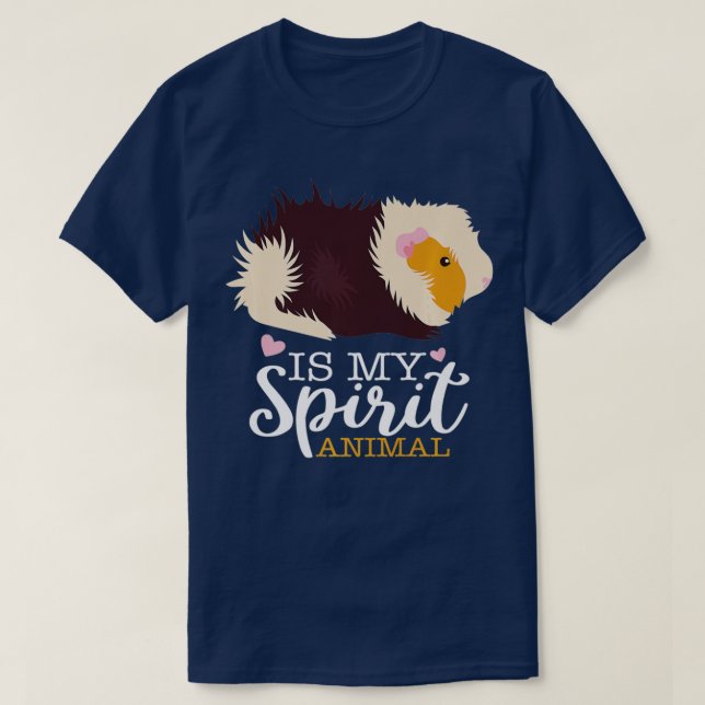 Guinea Pig Is My Spirit Animal I Kids Guinea Pig P T-Shirt (Design Front)