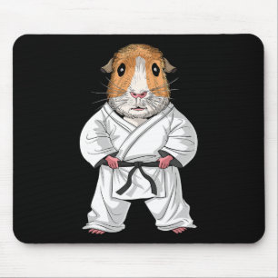 Guinea Pig Karate Ninja Jiu-jitsu Taekwondo Martia Mouse Mat