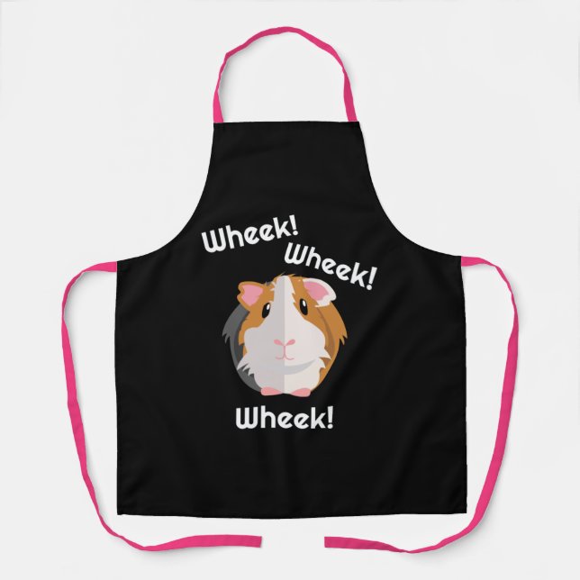 Guinea Pig Love Apron (Front)