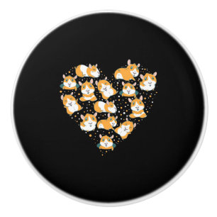 Guinea Pig Love Ceramic Knob