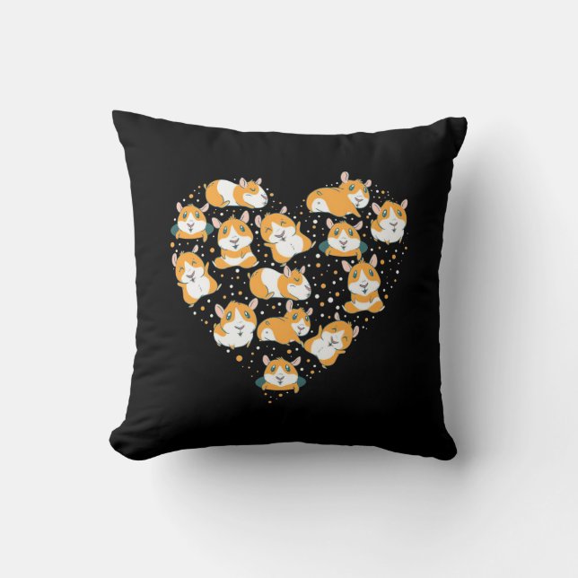 Guinea Pig Love Cushion (Front)
