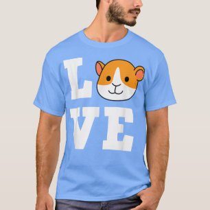 Guinea Pig Love Cute Furry Potato Hamster Cavy Pet T-Shirt