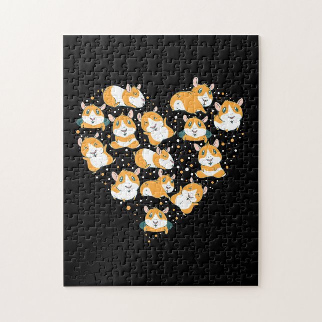 Guinea Pig Love Jigsaw Puzzle (Vertical)