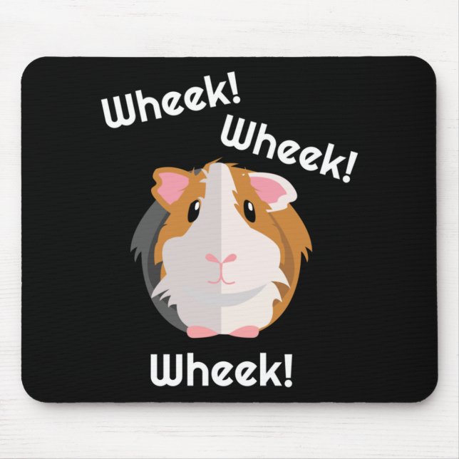 Guinea Pig Love Mouse Mat (Front)