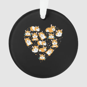 Guinea Pig Love Ornament