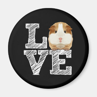 Guinea Pig Love Rodent Wheek Magnet