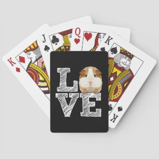 Guinea Pig Love Rodent Wheek Playing Cards